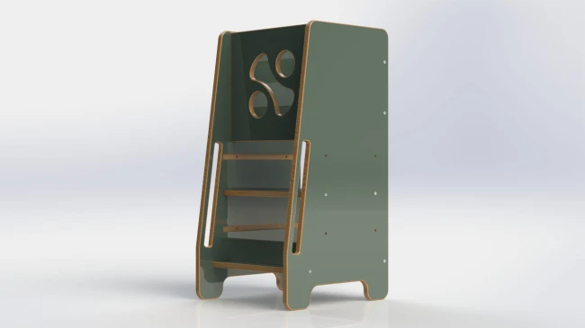 Kitchen Helper Szkrab zielony