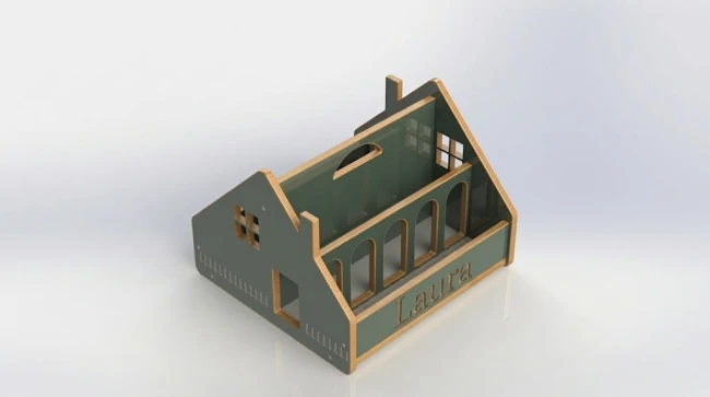 Biblioteczka zielona